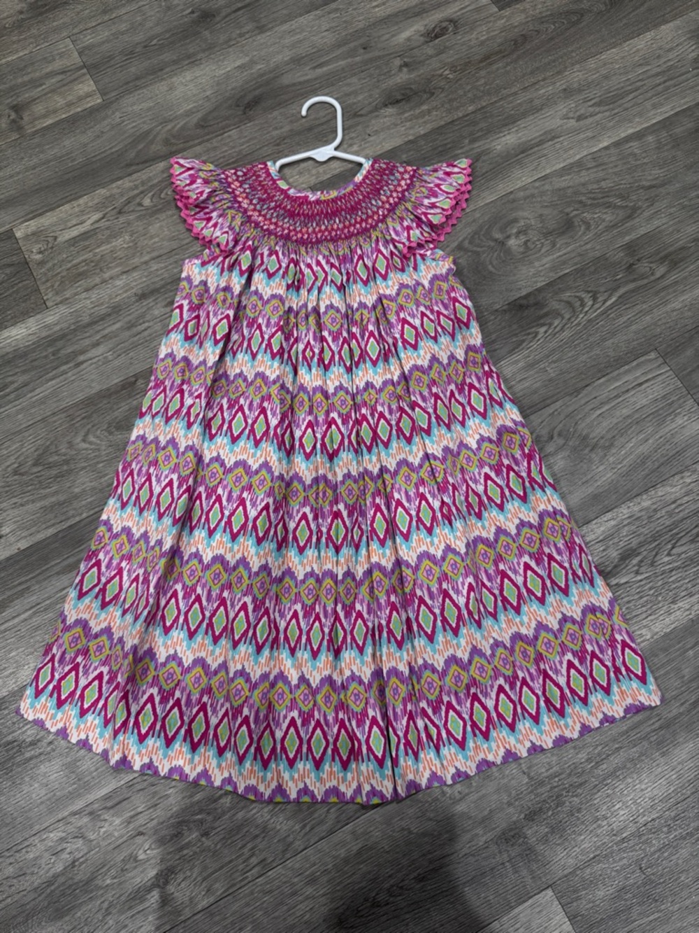 Smocked boutique dress